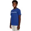 Champion Boys Champion Boys Tee Shirt Short Sleeve Logo T-Shirt for Kids(Signature Blue)