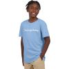 Champion Boys Champion Boys Tee Shirt Short Sleeve Logo T-Shirt for Kids(Signature Dutch Blue)