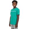 Champion Boys Champion Boys Tee Shirt Short Sleeve Logo T-Shirt for Kids(Signature Oasis)