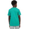 Champion Boys Champion Boys Tee Shirt Short Sleeve Logo T-Shirt for Kids(Signature Oasis)