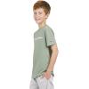 Champion Boys Champion Boys Tee Shirt Short Sleeve Logo T-Shirt for Kids(Signature Pale Green)