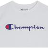 Champion Boys Champion Boys Tee Shirt Short Sleeve Logo T-Shirt for Kids(Signature White)