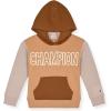 Champion Boys Hoodie and Jogger Set for Kids 2 Piece Athletic Sweatsuit Sets(Khaki-sand)