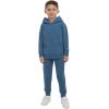 Champion Boys Jogger Set Fleece Hoodie and Sweatpants Tracksuit(Dusty Blue)