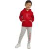Champion Boys Jogger Set Fleece Hoodie and Sweatpants Tracksuit(Grey Heather)