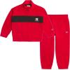 Champion Boys Jogger Set Fleece Hoodie and Sweatpants Tracksuit(Lychee Black)