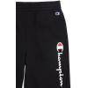 Champion Boys Shorts 2 Pack Athletic Fleece Short for Boys(Grey Heather-black)