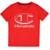 Champion Boys Shorts Sets 2 Piece Tee Shirt and Athletic Shorts for Kids(Charcoal-red)