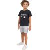 Champion Boys Shorts Sets 2 Piece Tee Shirt and Athletic Shorts for Kids(Signature Dark Navy)