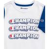 Champion Boys Shorts Sets 2 Piece Tee Shirt and Athletic Shorts for Kids(Surf Blue)