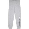 Champion Boys Sweatsuit Set for Kids 3 Piece Boys Hoodie Jogger and Tee Shirt Tracksuit Outfit(Grey Heather-white Zip)