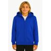 Champion Boys Zip Front Fleece Hoodie Sweatshirt for Kids(Blue Surf)