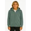 Champion Boys Zip Front Fleece Hoodie Sweatshirt for Kids(Dark Forest Green)