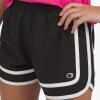 Champion Girls Heritage Foldover Mesh Running Basketball Short 2.75 Inch Inseam(Black-dutch Blue)