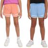Champion Girls Heritage Foldover Mesh Running Basketball Short 2.75 Inch Inseam(Multi Pap)