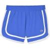 Champion Girls Heritage Foldover Mesh Running Basketball Short 2.75 Inch Inseam(Saxony Blue-purple)