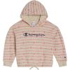 Champion Girls Hoodie and Sweatpant Set for Kids Athletic Fleece Sweatsuit(Beige)
