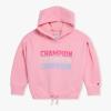 Champion Girls Hoodie and Sweatpant Set for Kids Athletic Fleece Sweatsuit(Candy Pink)