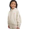 Champion Girls Hoodie and Sweatpant Set for Kids Athletic Fleece Sweatsuit(Cream)