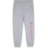Champion Girls Hoodie and Sweatpant Set for Kids Athletic Fleece Sweatsuit(Grey Heather)
