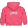 Champion Girls Hoodie and Sweatpant Set for Kids Athletic Fleece Sweatsuit(Hot Pink)