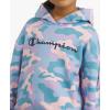 Champion Girls Hoodie and Sweatpant Set for Kids Athletic Fleece Sweatsuit(Placid Blue)
