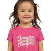 Champion Girls Shorts Sets 2 Piece Short Set for Girls Active Clothing(Hot Pink)