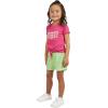 Champion Girls Shorts Sets 2 Piece Short Set for Girls Active Clothing(Hot Pink)