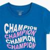 Champion Girls Tee Shirt for Kids Short Sleeve T-Shirt Girls Tops(Meadow Blue)