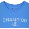 Champion Girls Tee Shirt for Kids Short Sleeve T-Shirt Girls Tops(River Blue)