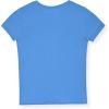 Champion Girls Tee Shirt for Kids Short Sleeve T-Shirt Girls Tops(River Blue)