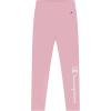 Champion Heritage Girls Performance Legging Stretch Pant | Active Athletic Pant(Signature Light Pink)