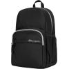 Champion Luna Laptop Backpack with Padded Adjustable Straps, Water Bottle Pocket for Work, Travel, Daily Use, Black, Medium(Black)