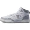 Champion Men’s 5 on 5 Hi Sneaker(White/Grey/Chalk)