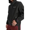 Champion Men’s Lightweight Active Soft Shell Jacket With Hood(Black)