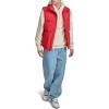 Champion Mens Puffer Vest With Logo(Chili Pepper)
