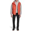 Champion Mens Puffer Vest With Logo(Orange)
