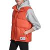Champion Mens Puffer Vest With Logo(Orange)