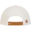 Champion Mens Revival Snapback Adjustable Cap(Ivory Canvas/Western Brown)