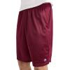 Champion Men’s Shorts, Men’s Mesh Gym Shorts, Lightweight Athletic Shorts (Reg. Or Big & Tall)(Bordeaux Red – C Patch Logo)