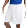 Champion Men’s Shorts, Men’s Mesh Gym Shorts, Lightweight Athletic Shorts (Reg. Or Big & Tall)(White – C Patch Logo)