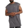 Champion Men’s Sleeveless T-shirt, Sport Tank, Muscle T-shirt for Men (Reg. Or Big & Tall)(Stone Gray)