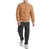 Champion Mens Varsity Bomber Puffer Jacket(Tobacco)