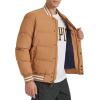 Champion Mens Varsity Bomber Puffer Jacket(Tobacco)