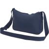 Champion Quartz Small Messenger Bag in Crinkle Nylon With Adjustable Strap, Water Bottle Pocket for Work, Travel, Commute(Blue Ink)