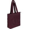 Champion Quilted Billie Tote Bag in Memory Cloth With Zip Closure for Work, Travel, Daily Use(Medium Ruby/Tender Pink)