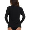 Champion Rash Guard for Women, Womens Rash Guard Long Sleeve Shirts, Rashguard Swim Shirt Women UPF 50+ SPF & UV Protection(Black)