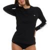 Champion Rash Guard for Women, Womens Rash Guard Long Sleeve Shirts, Rashguard Swim Shirt Women UPF 50+ SPF & UV Protection(Black)