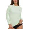 Champion Rash Guard for Women, Womens Rash Guard Long Sleeve Shirts, Rashguard Swim Shirt Women UPF 50+ SPF & UV Protection(Lime)