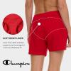 Champion Swim Board Shorts for Women, 5”/7” Swim Shorts Women with Pockets for Beach, Pool, Summer(Red)